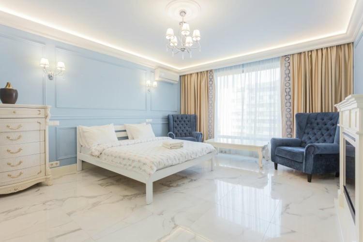 Роскошная 3К Квартира 120М2 На Набережной В Жк Obolon Residentsic キエフ エクステリア 写真